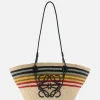 Anagram Stripe Basket Bag
