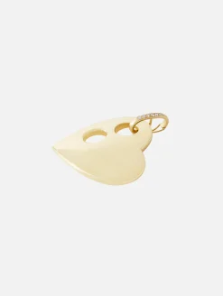Anchored Heart Charm