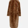 Animal Shearling Coat