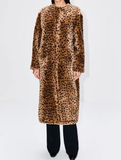 Animal Shearling Coat