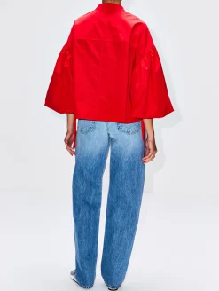 Balloon Sleeve Top