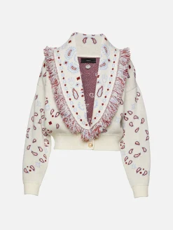 Bandana Jacquard Cardi Bomber