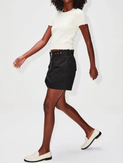 Belted Tailored Short