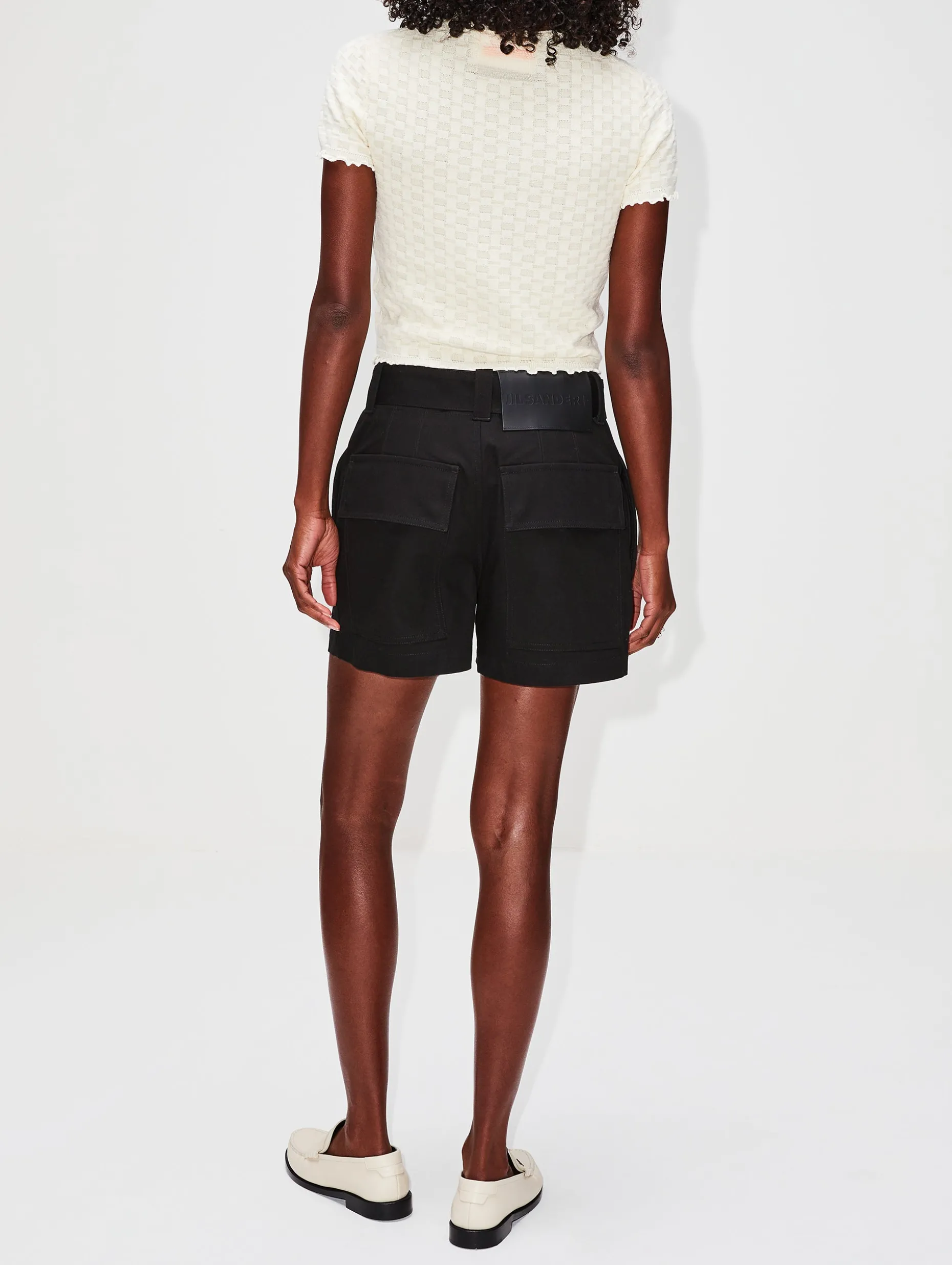 Belted Tailored Short