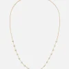 Bezel Diamond Necklace