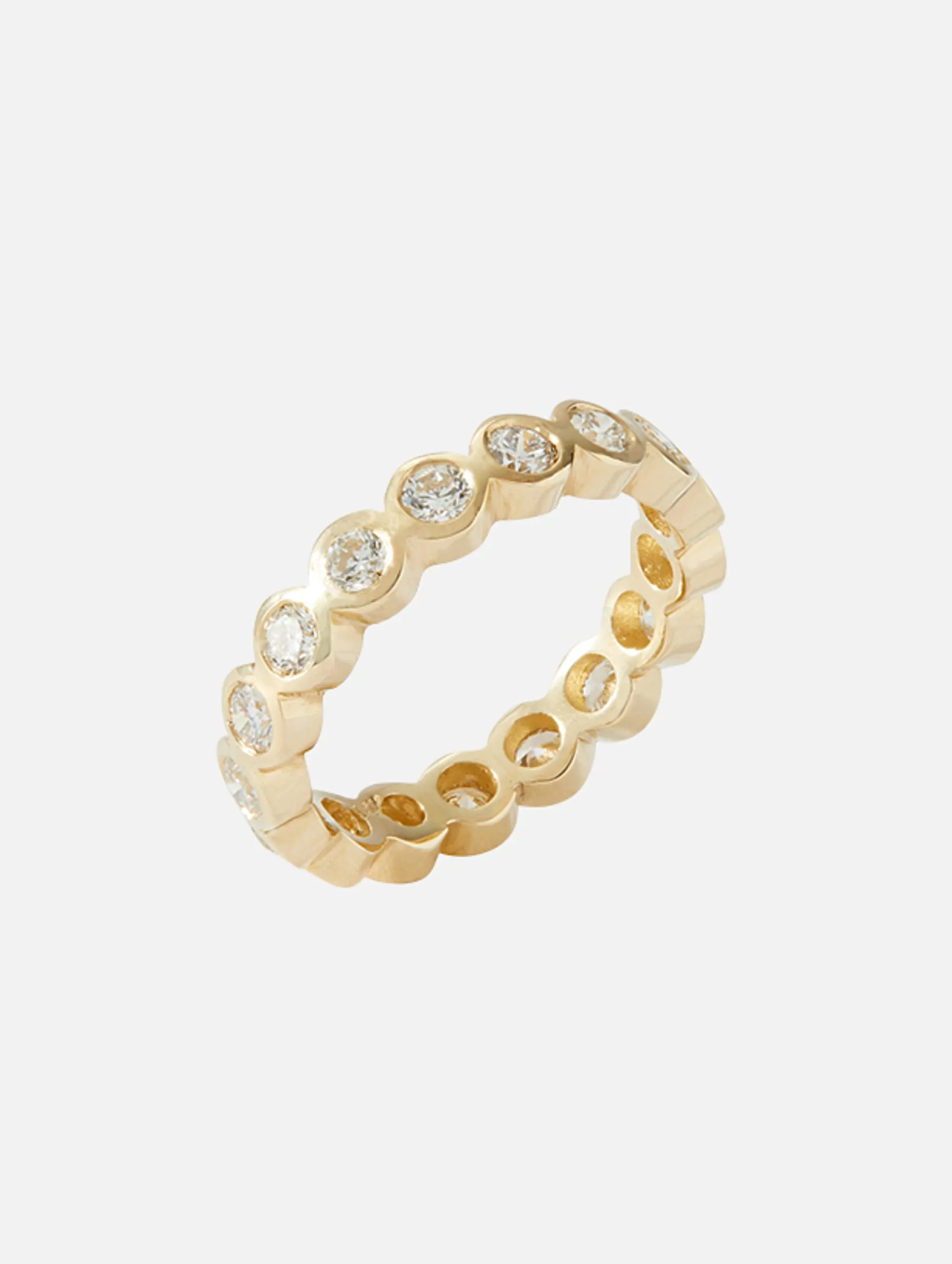 Bezel Diamond Ring