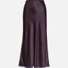 Bias Cut Silk Skirt
