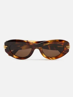 Bold Ribbon Beveled Oval Frame