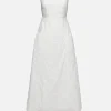 Broderie Strapless Dress