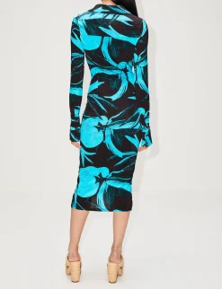 Button Down Midi Dress