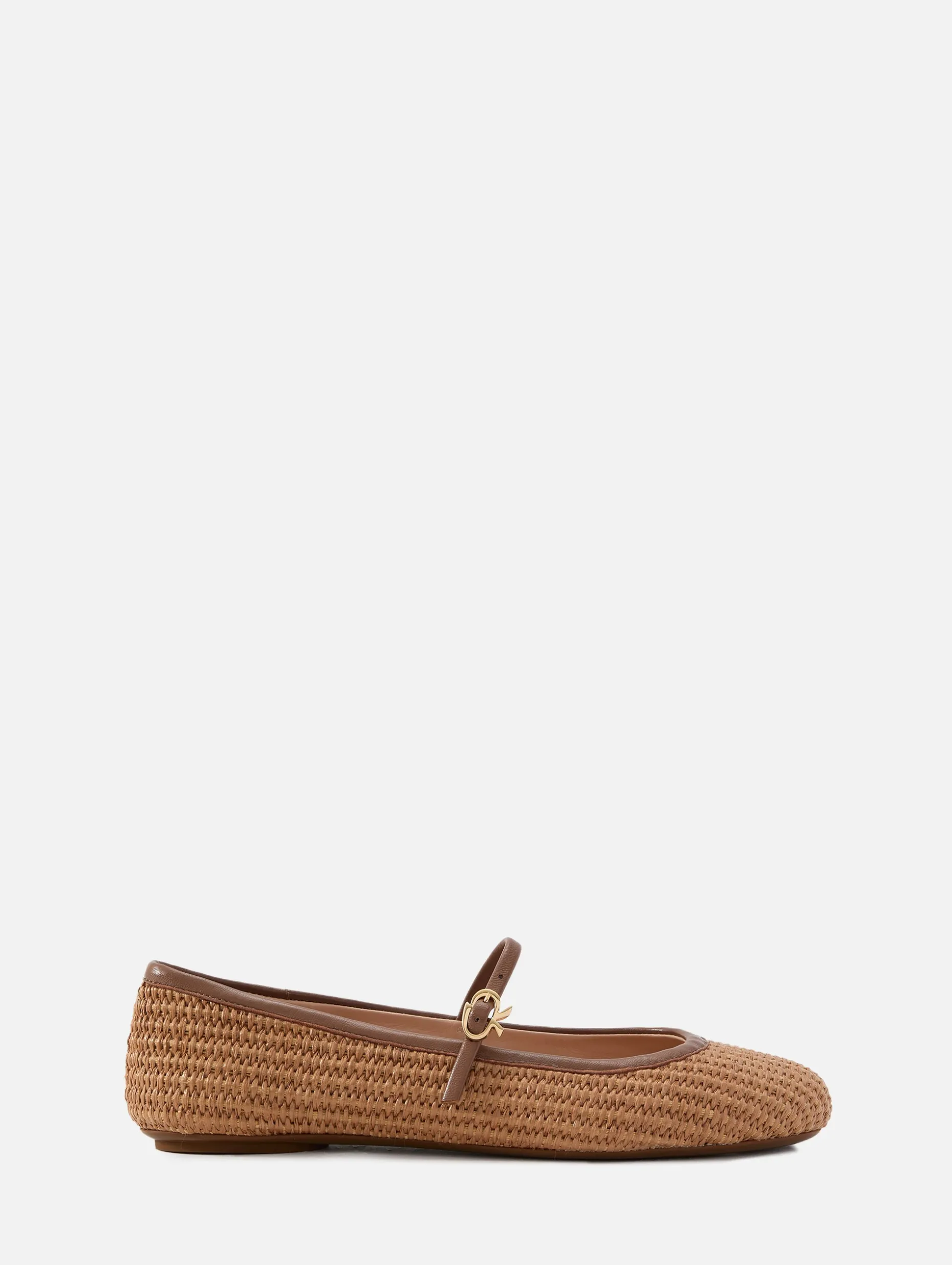 Carla Raffia Flat