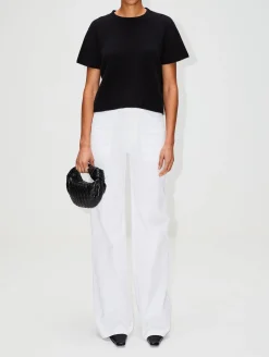 Cashmere Short Sleeve Top