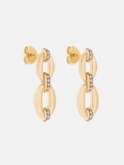Catena Double Link Earring
