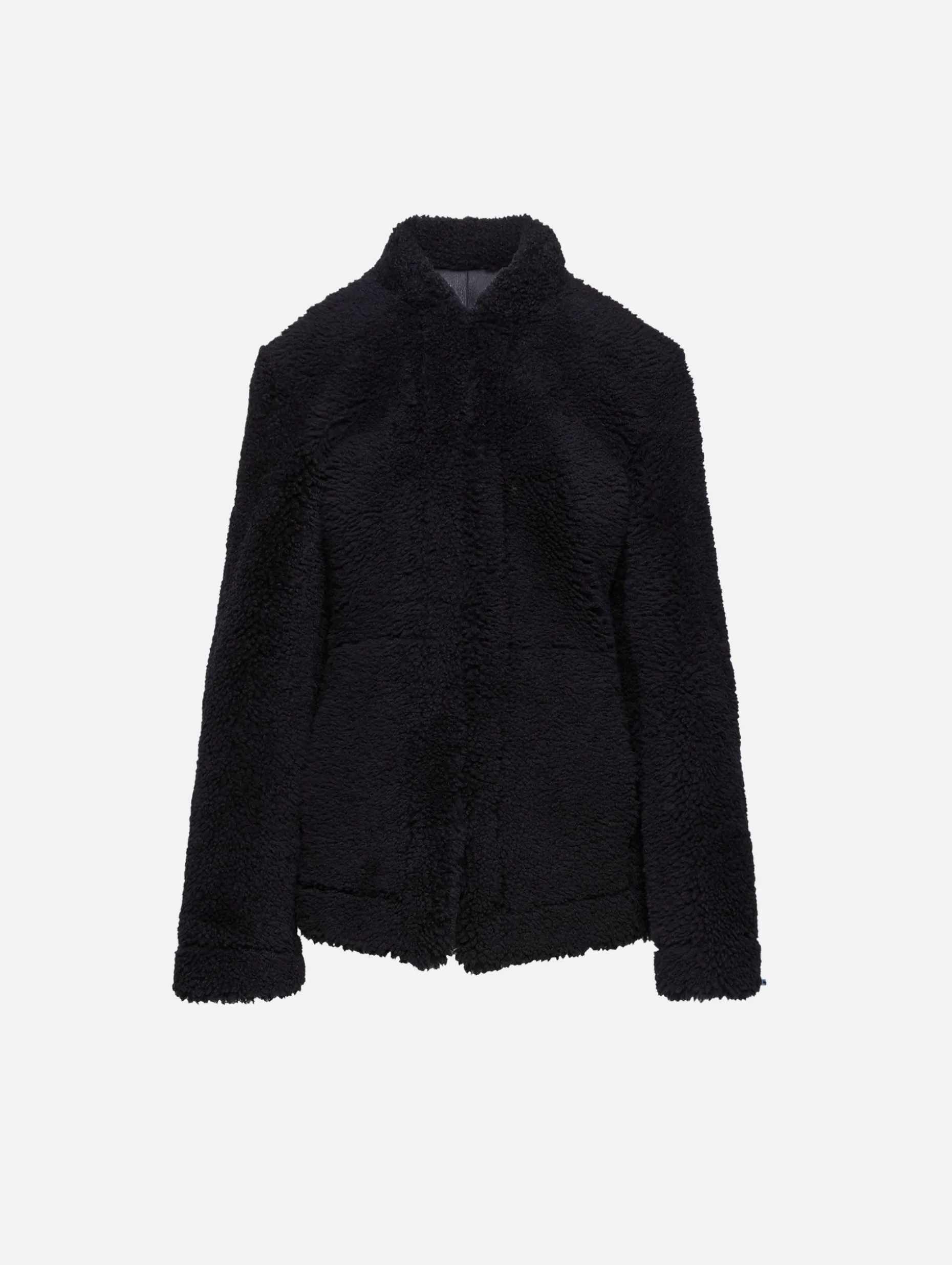 Cinched Shearling Jacket