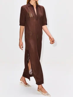 Coastline Overlay Dress