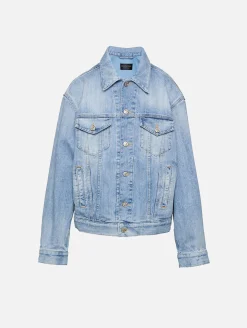 Collar Denim Jacket