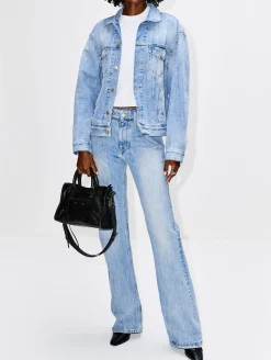 Collar Denim Jacket