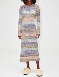 Cosmic Rib Knit Dress