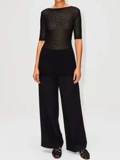 Crochet Knit Tee