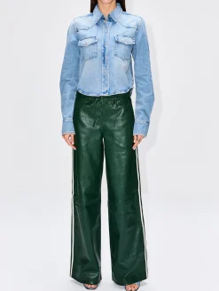 Cropped Western Shirt