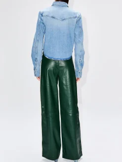 Cropped Western Shirt