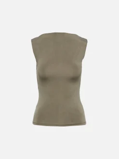 Cupro Jersey Top