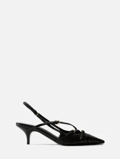Decollete Buckle Slingback