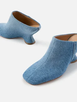 Denim Mule