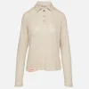 Denni Oversized Knit Polo Top