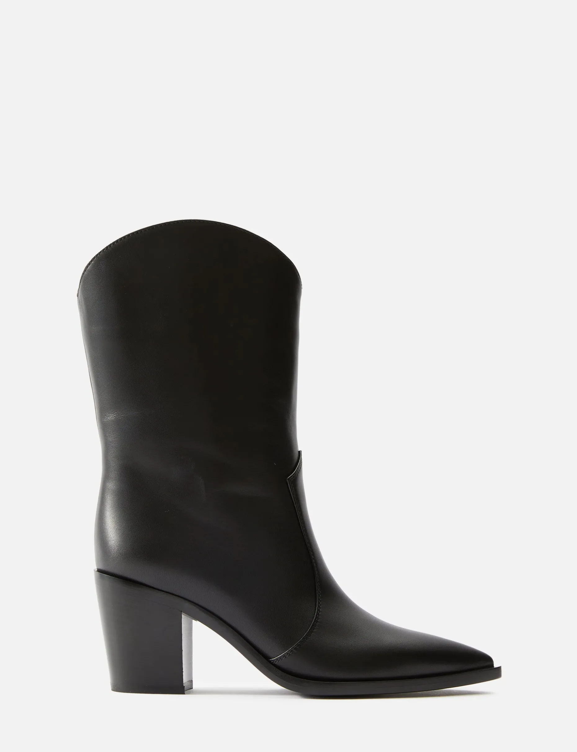 Denver Leather Western Boot