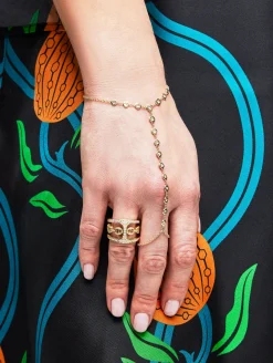 Diamond Finger Bracelet
