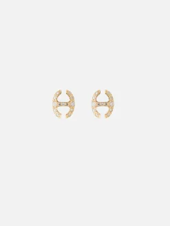 Diamond Link Studs