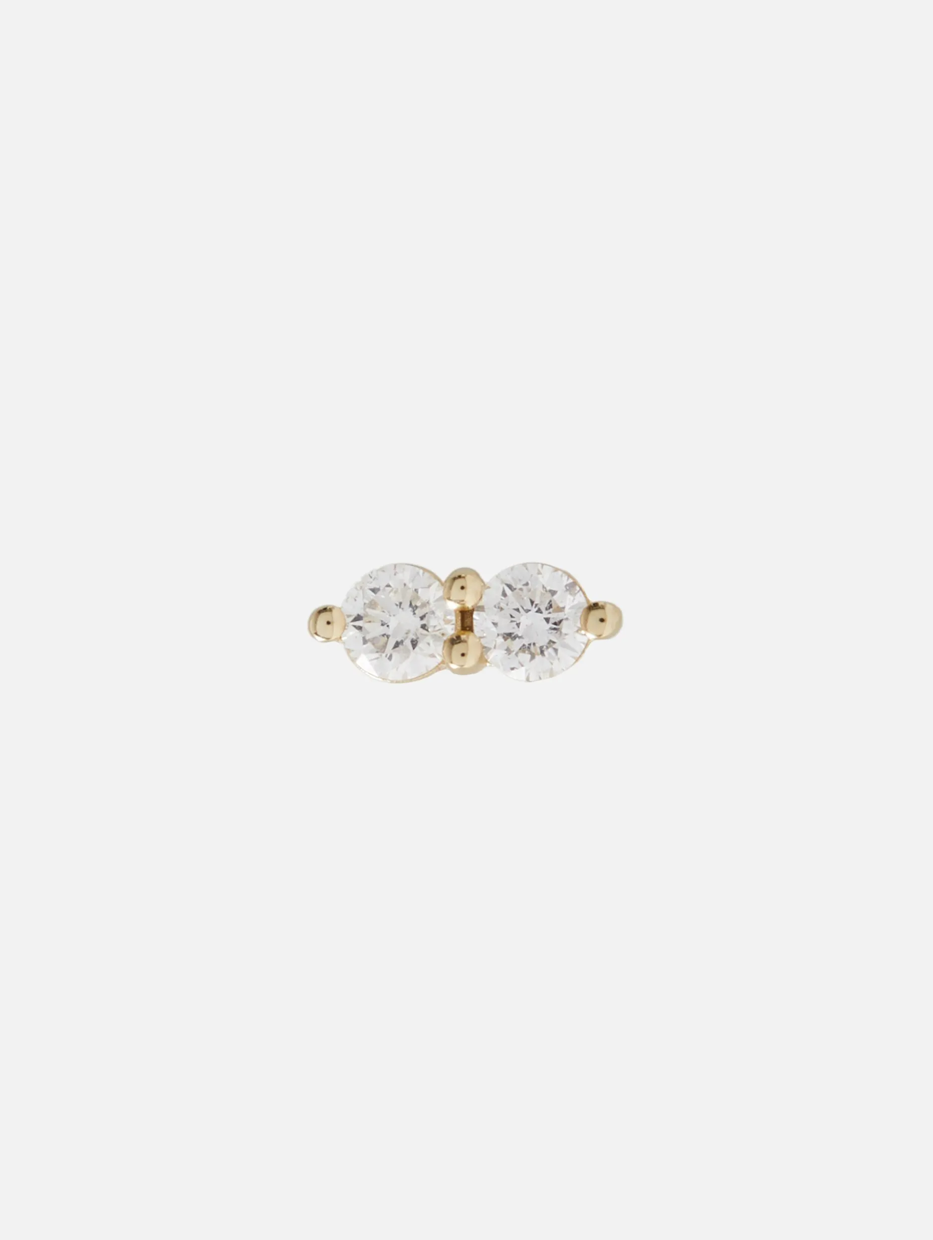 Double Diamond Stud