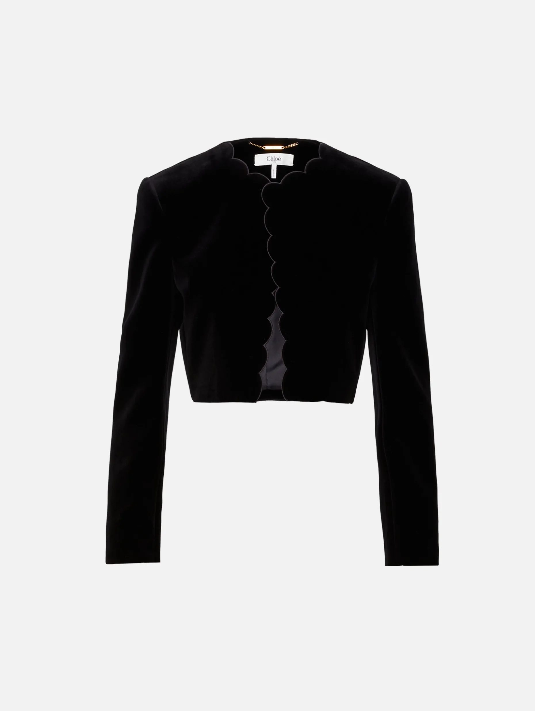 Double Twill Cropped Jacket