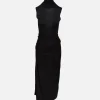 Draped Knit Dress