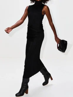 Draped Knit Dress