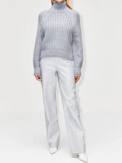 Ellis Hand Knit Turtleneck Top