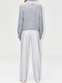 Ellis Hand Knit Turtleneck Top