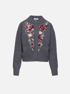 Embroidered Cardigan