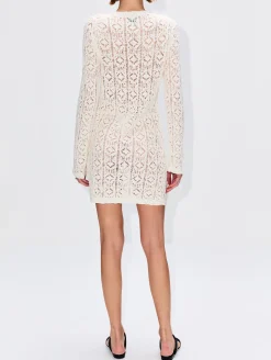 Evan Lace Stitch Dress