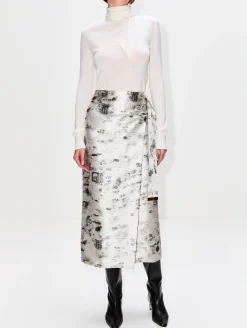 Evelyn Wrap Skirt