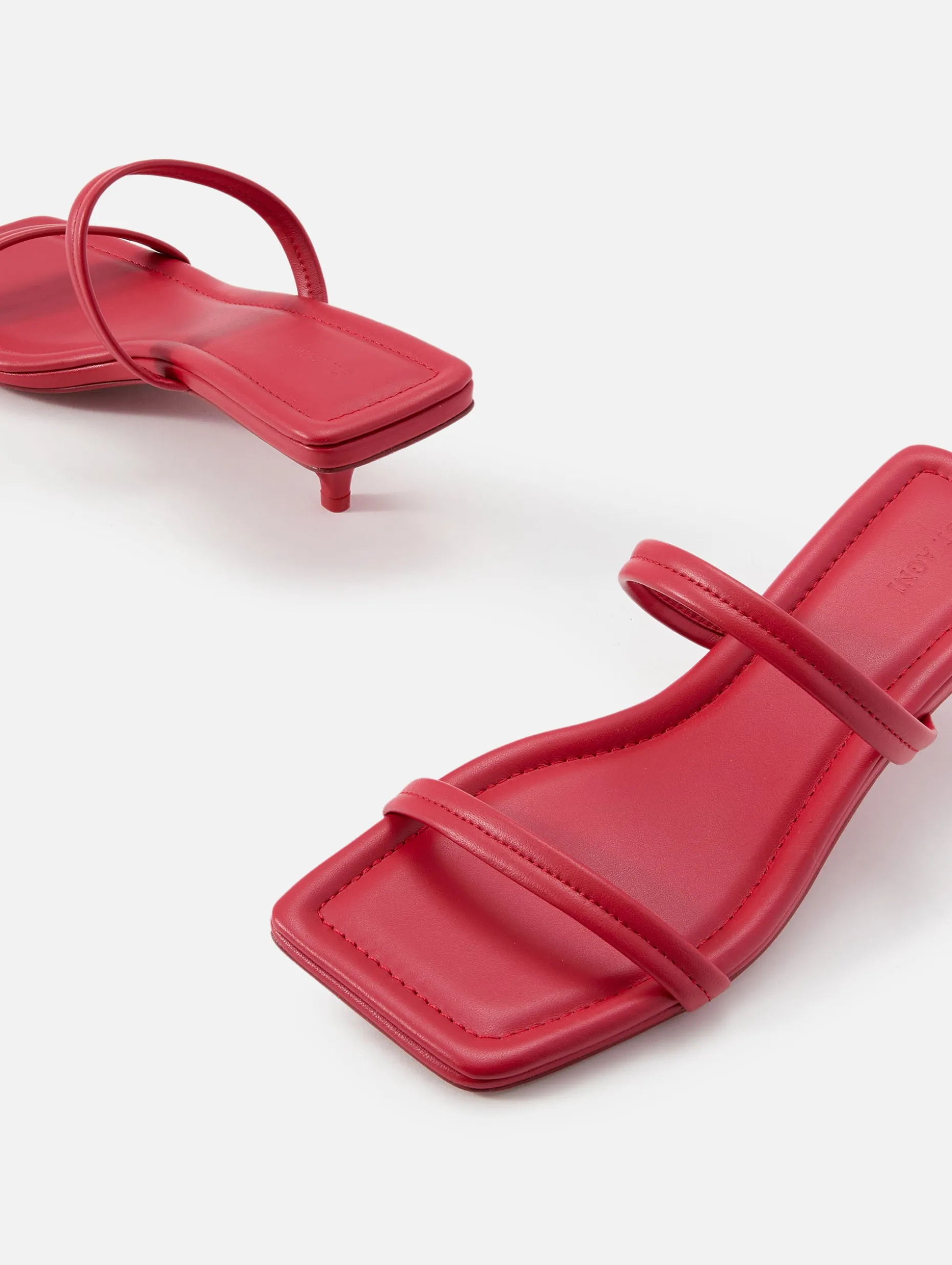 Fine Strap Kitten Heel