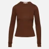 Fitted Crewneck Long Sleeve Tee