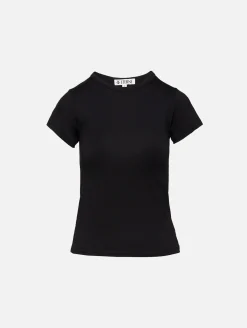 Fitted Crewneck Short Sleeve Tee