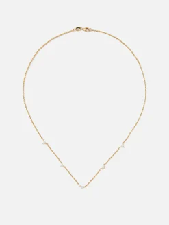 Floating Diamond Necklace