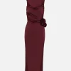 Floral Appliqué Maxi Dress