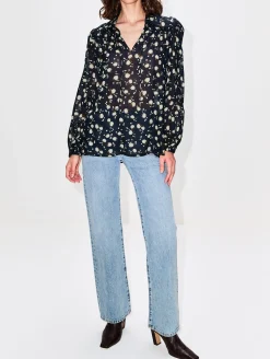 Floral Volumes Blouse