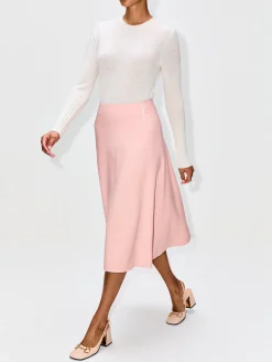 Fluid Midi Circle Skirt