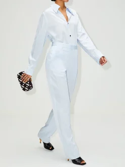 Fluid Straight Lined Trouser