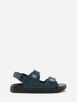 4G Strap Flat Sandal